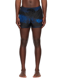 COMMAS Black Blue Swim Shorts