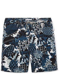Onia Charles Mid Length Printed Swim Shorts