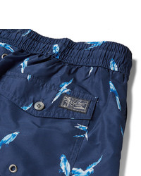 Polo Ralph Lauren Long Length Parrot Print Swim Shorts