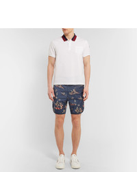 Moncler Mid Length Printed Swim Shorts