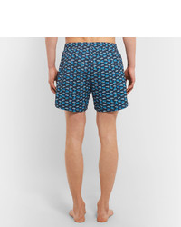 Hugo Boss Mid Length Printed Swim Shorts