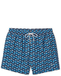Hugo Boss Mid Length Printed Swim Shorts