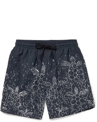 Moorea Printed Mid Length Swim Shorts