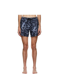 COMMAS Navy Octopus Classic Swim Shorts