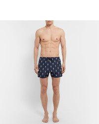 Neil Barrett Short Length Printed Swim Shorts