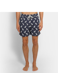 Polo Ralph Lauren Traveler Lobster Print Mid Length Swim Shorts