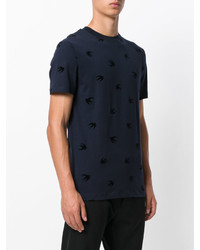 McQ Alexander Ueen Swallow Print T Shirt