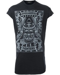 DSQUARED2 Japan Fighters Printed T Shirt