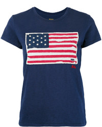 Polo Ralph Lauren Flag Print T Shirt