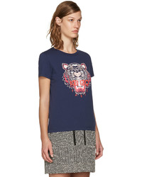 Kenzo Navy Limited Edition Tiger T Shirt