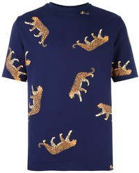 Paul Smith Ps By Cheetah Print T Shirt