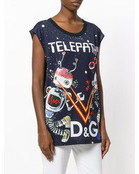 Dolce & Gabbana Telepathy Print T Shirt
