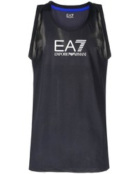 Ea7 Emporio Armani Logo Print Tank Top