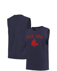 Majestic Threads Navy Boston Red Sox Softhand Muscle Tank Top At Nordstrom