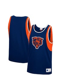 Mitchell & Ness Navy Chicago Bears Matchup Tank Top