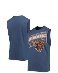 Junk Food Navy Chicago Bears Muscle Tank Top At Nordstrom