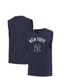 Majestic Threads Navy New York Yankees Softhand Muscle Tank Top At Nordstrom