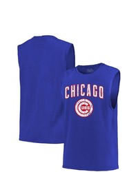 Majestic Threads Royal Chicago Cubs Softhand Muscle Tank Top At Nordstrom