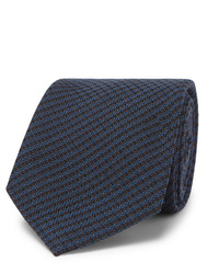 Berluti 6cm Checked Wool And Mulberry Silk Blend Tie