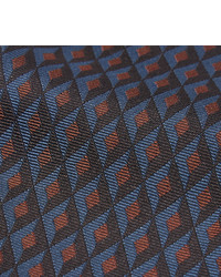 Dunhill 8cm Textured Mulberry Silk Jacquard Tie