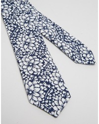 Asos Brand Tie In Floral Print