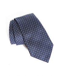 Emporio Armani Check Silk Tie