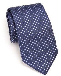 Eton Of Sweden Diamond Patterned Silk Tie