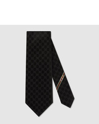 Gucci Gg Pattern Silk Tie