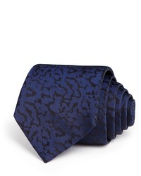 Saint Laurent Yves Animal Print Skinny Tie 100% Bloomingdales