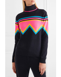 Chinti and Parker Cashmere And Wool Blend Turtleneck Sweater