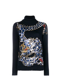 P.A.R.O.S.H. Dragon Sequin Sweater