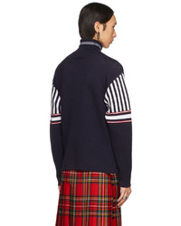 Jean Paul Gaultier Navy Logo Sweater