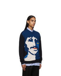 Stella McCartney Blue And Navy The Beatles Edition Ringo Starr Sweater
