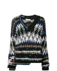 Oneonone Loose Pattern Sweater
