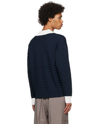 Eytys Navy Montgomery Sweater