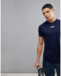 Ellesse Tennis T Shirt With Small Logo In Navy