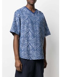 Giorgio Armani Zebra Print T Shirt