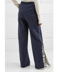 Stella McCartney Intarsia Stretch Knit Track Pants