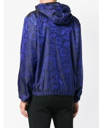 Versace Medusa Print Hooded Jacket