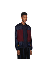 Bed J.W. Ford Navy Adidas Originals Edition Windbreaker Jacket