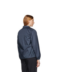 Comme Des Garçons Girl Navy Logo Coaches Jacket