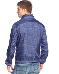 Armani Jeans Printed Windbreaker Jacket