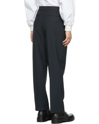 Valentino Navy Optical Trousers