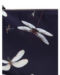 Valentino Dragonfly Print Clutch