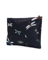 Valentino Dragonfly Print Clutch