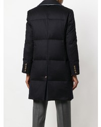 Thom Browne Down D Jacket Weight Cashmere Overcoat