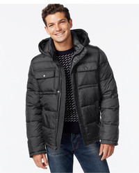 Tommy Hilfiger Hooded Puffer Jacket, $225 | Macy's | Lookastic