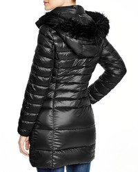 DKNY Lightweight Hooded Puffer Coat