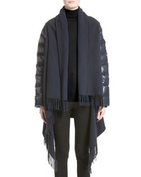 Moncler Mantella Quilted Sleeve Wrap Sweater