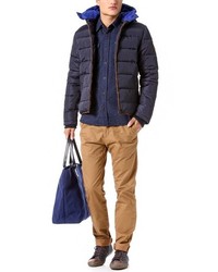 Scotch & Soda Quilted Nylon Puffer Jacket
